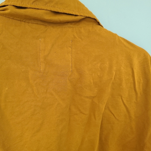 Mango Size XS Mustard Yellow Utility Jacket - Picture 6 of 8